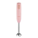 Tower Cavaletto T12059PNK Stick Blender with Turbo Function, 600W, Marshmallow Pink and Rose Gold