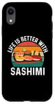 iPhone XR Funny Sashimi Food Lover Case