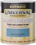 Rust-Oleum Universal Bowness Blue Satin All-Surface Brush Paint 250ml