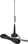 Antenne Cb 27 Mhz Avec Base Magnétique De 34,8 Cm Avec Câble Coaxial Rg-58U 4 M Bnc Pour President Midland Cobra Uniden Anytone Kit De Scanner Radio Portable De Voiture