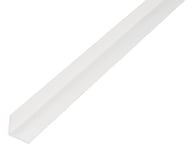 Alberts 478957 eco Profilé d'angle en PVC-U Blanc 1000 x 20 x 20 mm