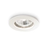 Jazz 1 Light Recessed Spotlight (3 Pack) White GU10