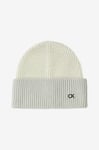 Calvin Klein - Mössa CK Metal Two-tone Chunky Beanie - Blå