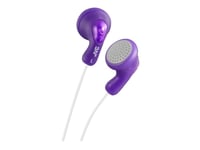 JVC HA-F14 Gumy phones - Écouteurs - embout auriculaire - filaire - jack 3,5mm - violet