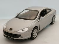 1/34 1/39 PEUGEOT 407 COUPE VOITURE METAL ÉCHELLE DIECAST MOULÉ SOUS PRESSION...