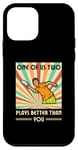 iPhone 12 mini One of us two plays better than you Frisbee Disc Golf Case