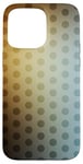 Coque pour iPhone 15 Pro Max Jaune, turquoise, pois dégradés