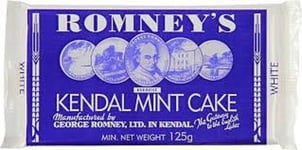 Kendal Mint Cake Romney's White Kendal Mintcake   3 x 125g Bars