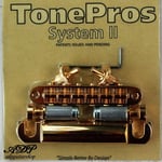 TonePros - Gold Nashville Tune-O-Matic bridge + Tailpiece  for Gibson LP SG