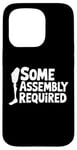 iPhone 15 Pro Some Assembly Required Funny Leg Amputee Humor Case