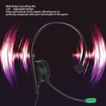 S481 Single Ear Gaming Headset 3.5mm Stereo Wired One Ear Headset With Mic And I