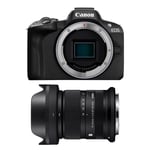 Canon EOS R50 with Sigma 18-50mm f2.8 DC DN Contemporary Lens for Canon RF