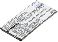 Kompatibelt med Samsung SM-J701M/DS, 3.9V, 3000 mAh