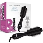 Toni & Guy Hair Dryer Volumiser Brush and Shine 2-in-1 Ceramic Black TGDR5374UKE