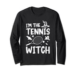 I'm The Tennis Witch Halloween Long Sleeve T-Shirt