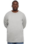 Urban Classics Men's Oversized Open Edge Longsleeve T-Shirt, Lightasphalt, XXXXX-Large