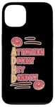 Coque pour iPhone 13 Attention Deficit Hey Donuts Jeux de mots sur le TDAH