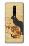 Vintage Cat Poster Case Cover For OnePlus 7 Pro