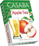 Casaba Turkish Apple Tea, A Refreshing Apple Flavoured Instant Powder. Best Served as a Hot or Cold Drink, Vegetarian and Vegan Friendly, 250g Carton, Green/White