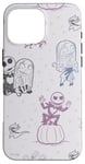 Coque pour iPhone 16 Pro Max L'Étrange Noël de monsieur Jack et Sally de Tim Burton