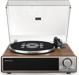 Qlearsoul ONE-Q All-in-one Vinyl Record Player with Bluetooth 5.4, HiFi Built in