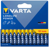 Varta Longlife Power AAA batteri 7042371 12-pack (blå)