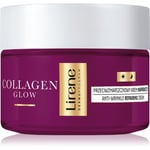 Lirene Collagen Glow 70+ Alderstrodsende og reparerende creme til at nære huden og bevare dens naturlige fugt 50 ml