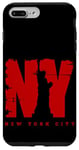 Coque pour iPhone 7 Plus/8 Plus New York with Statue of Liberty, This is My New York City