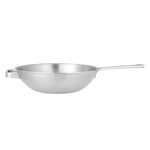 John Lewis 5-Ply Thermacore Stainless Steel Wok, 30cm