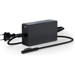 44W Surface Pro Laddare (med 5V 1A USB Magnetiskt Interface), Su