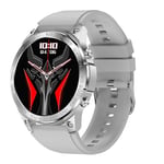 Montre Intelligente Étanche Ip68 Pour Homme,Montre Intelligente De Natation,Écran D'affichage Toujours À L'heure,Grande Batterie 2023 Mah,Ndavid,Appel Bluetooth,400 - Type Silver #B