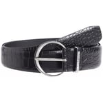 Ceinture Calvin Klein Jeans  Ceinture femme  Ref 63413 BEH Noir