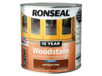 Ronseal 10 Year Woodstain Antique Pine 750Ml RSL10WSAP750