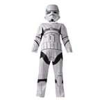 Star Wars Stormtrooper-dräkt för barn 9-10 år Vit/ White/Black 9-10 Years