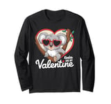 Koalas Are My Valentine Cute Koala Bear Valentines Day Long Sleeve T-Shirt