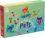 Plus-Plus Learn to Build Pets Byggset 275 Delar