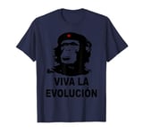 Che Guevara Monkey Revolution Viva la Evolucion Evolution T-Shirt