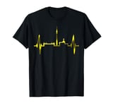 Dortmund Skyline Heartbeat Ruhrpott Germany I Love Dortmund T-Shirt