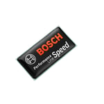 Autocollant Logo Performance Line Speed Noir pour Unité BDU378Y Bosch