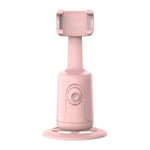 Trépied de suivi automatique du visage pour iPhone et Android,rotation à 360 °,support de caméra de téléphone,prise de vue intelligente,support de suivi de téléphone pour - Type A Pink Without Box