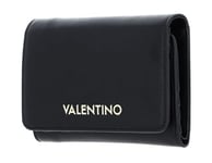 Valentino 7b3-zero Re, Portefeuille bi-Pliable Womens, Noir, Taille Unique