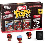 Figurine Funko Bitty Pop Deadpool Bathtime 4PK - Neuf