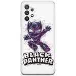 ERT GROUP Coque de téléphone Portable pour Samsung A32 5G Original et sous Licence Officielle Marvel Motif Black Panther 017 Parfaitement adapté à la Forme du téléphone Portable, Coque en TPU