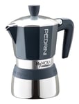 Pedrini MyMoka induction Cafetière à moka Marron, Acier inoxydable