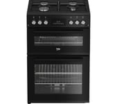 BEKO FTG6232TCK 60 cm Gas Cooker - Black, Black