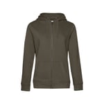 B and C Collection B&C QUEEN Zipped Hood - tröja - Khaki - M