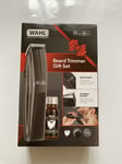 Mens Wahl Beard Trimmer & Oil Gift Set Cordless Brand New