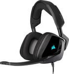 Void Elite Rgb Usb Casque De Gaming Son Surround 7.1, Microphone Omnidirectionnel Optimisé, Customisable Éclairage Rgb, Maille Microfibre Coussinets, Armature Aluminium Noir