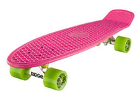 Ridge Retro 27 Skateboard complet Rose/Vert 27" x 7,5" - 69 cm