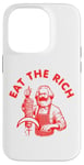 Coque pour iPhone 14 Pro Eat the rich - Karl Marx Eat Döner Kebab Rich